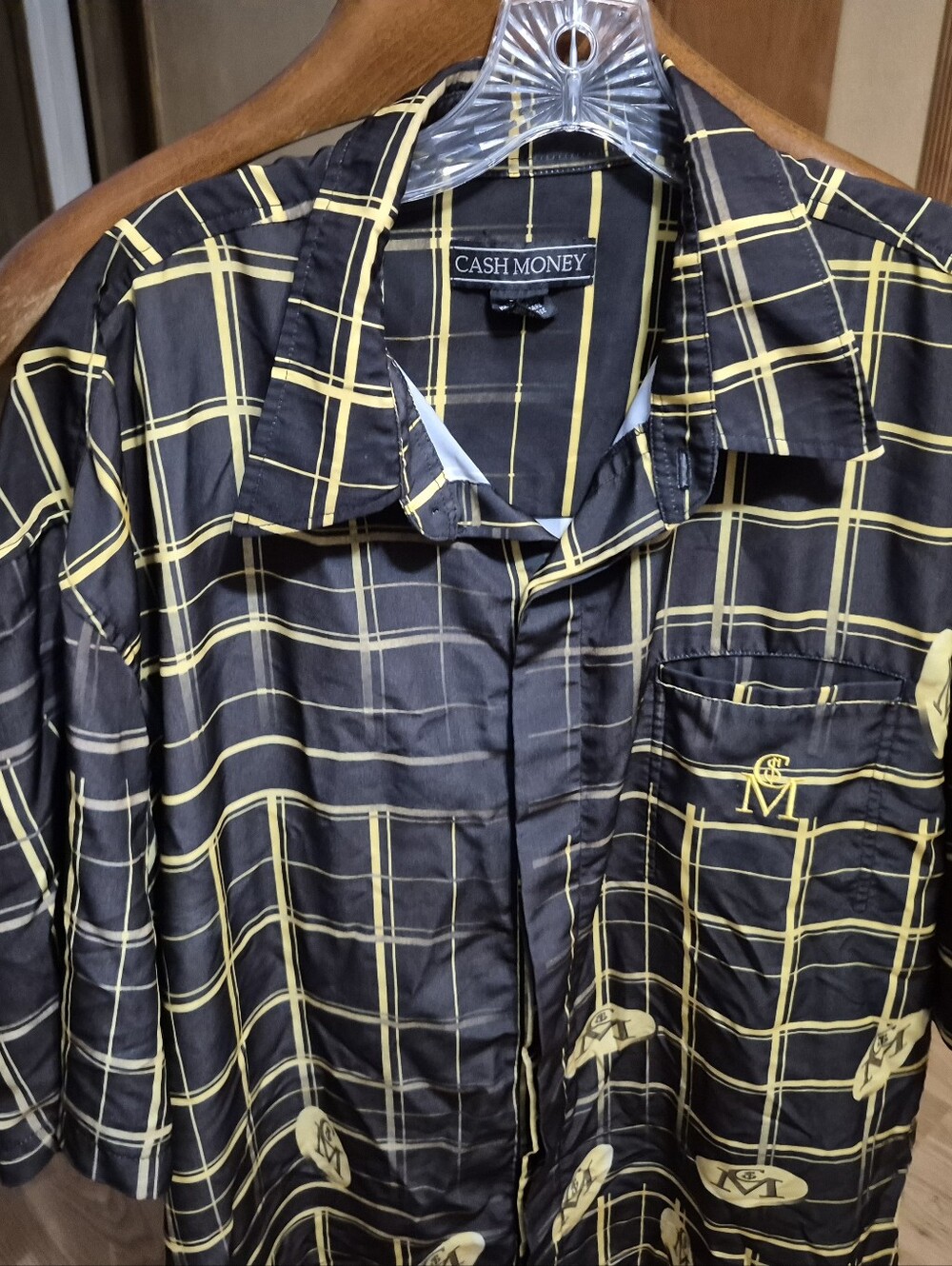 Cash Money 2XL button Down Shirt